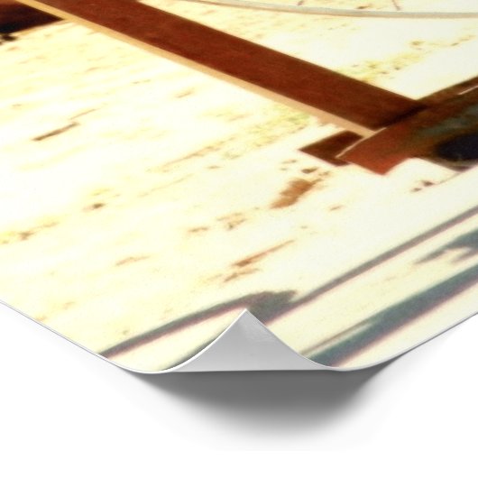 Bike Fence Poster (Ecke)