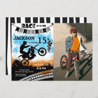 Bike Foto Einladung