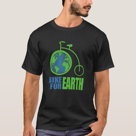 BIKE FÜR DAS ERDShirt T-Shirt (Vorderseite)