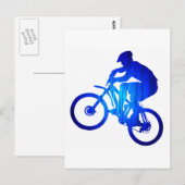 Bike für uns postkarte (Vorne/Hinten)