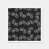 Bike Geburtstagsparty Serviette (Vorderseite)
