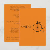 Bike Gentleman London Einladung (Vorne/Hinten)