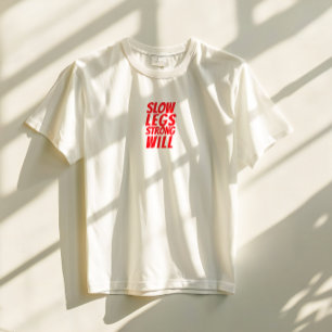 Bike Girl Ironie rot Tri-Blend Shirt