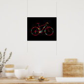 Bike-Grafik Poster (Küche)