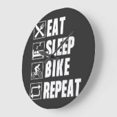 BIKE GROßE WANDUHR (Winkel)