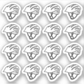 Bike Helmet Radsport Training Bujo Planer Aufkleber (Vorderseite)