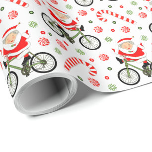 Bike Holiday Geschenkpapier