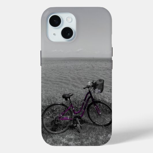 Bike im Mackinac Wählen Sie Farbe iPhone Case (Rückseite)