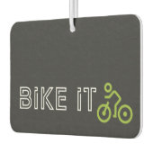 BIKE IT - Green Biking Symbol Autolufterfrischer (Links)