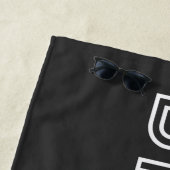 BIKE IT - Green Biking Symbol Strandtuch (Beispiel)