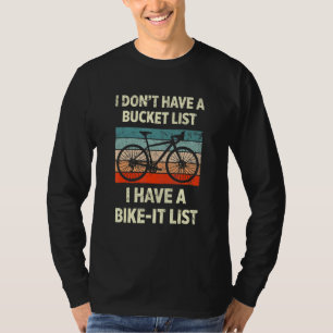 Bike-it-Liste Retro-Ruhestandsfahrer T-Shirt