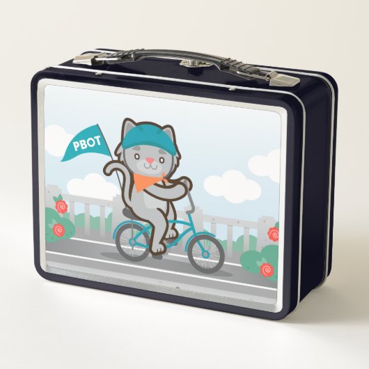 Bike Kitty Lunchbox (Rückseite)