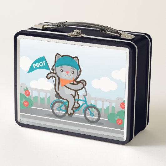 Bike Kitty Lunchbox (Vorderseite)