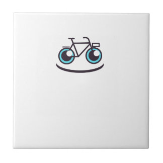 Bike-Lächeln Fliese