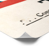 Bike Lady Poster (Ecke)