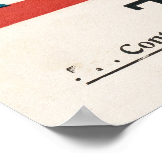 Bike Lady Poster (Ecke)