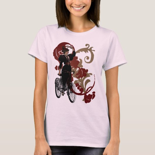 Bike Lady T-Shirt (Vorderseite)