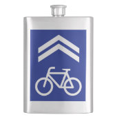 Bike Lane Flachmann (Vorderseite)