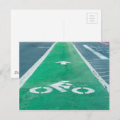BIKE LANE POSTKARTE (Vorne/Hinten)