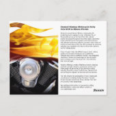 Bike Leather Burner Postkarte (Rückseite)