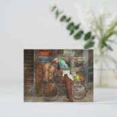 Bike - Lebensmittel 1938 liefern Postkarte (Stehend Vorderseite)