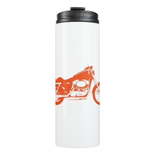Bike Liebhaber Thermosbecher (Vorderseite)