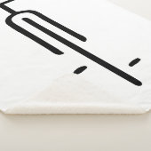 Bike Logo minimal Retro, Radfahren und Lover Sherpadecke (3/4)