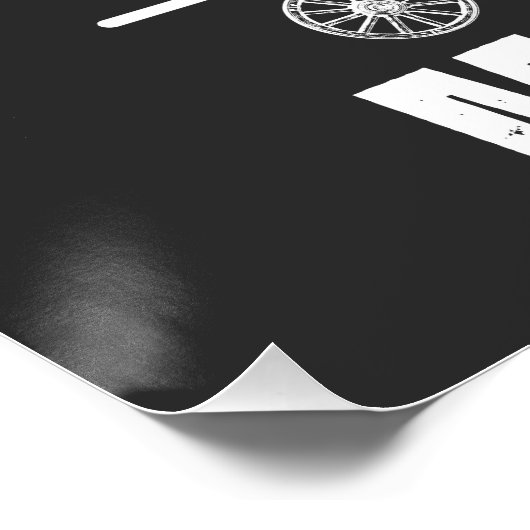 Bike Lover T - Shirt | Bike Lover T Shirt | Gesche Poster (Ecke)