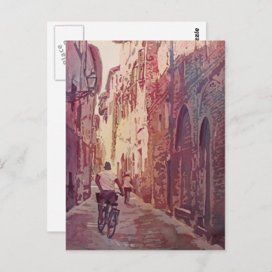 Bike Lucca Postkarte (Vorne/Hinten)