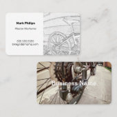 Bike Mechanik / Shop / Verkäufer Visitenkarte (Vorne/Hinten)