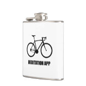 Bike Meditation App Flachmann (Links)