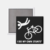 Bike meine eigenen Stunts Magnet (Vorderseite/Rückseite)