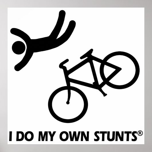 Bike meine eigenen Stunts Poster (Vorne)