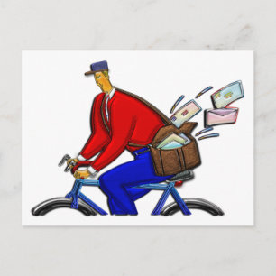Bike Messenger AKA Sonderlieferung Postkarte