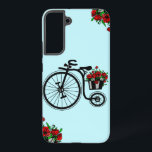 Bike mit Blume Geschenk Samsung Galaxy Fall Samsung Galaxy Hülle<br><div class="desc">Romantische Blume Bike Samsung Galaxy Hüllen oder iPhone Cases - MIGNED Painting Design - oder Wählen / Fügen Sie Ihre Lieblingsfarbe / Text !</div>