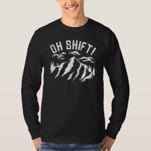 Bike Mountain Biking Fahrrad Rad Rad Rad Radfahrer T-Shirt