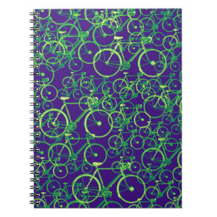 Bike-Muster Notizblock
