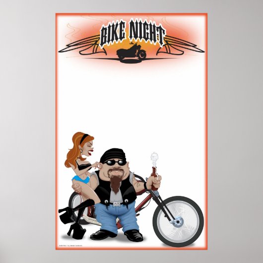 Bike Night Poster (Vorne)
