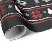 Bike Oh, was Spaß Bike Ugly Weihnachtskraut Geschenkpapier (Rolleneckpunkt)