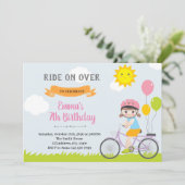 Bike Party Einladung (Stehend Vorderseite)