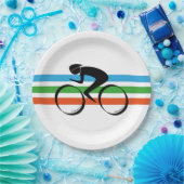 Bike Racer Paper Plate Pappteller (Party)