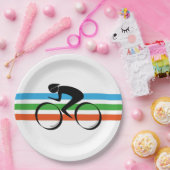 Bike Racer Paper Plate Pappteller (Party)