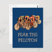 Bike Racing Peloton Spaß Tshirt Postkarte (Vorne/Hinten)