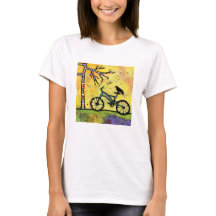 Bike & Raven T Shirt Ein spektakulärer Tag für ein