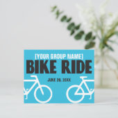 Bike Ride Bicycle Event Ankündigung (Stehend Vorderseite)