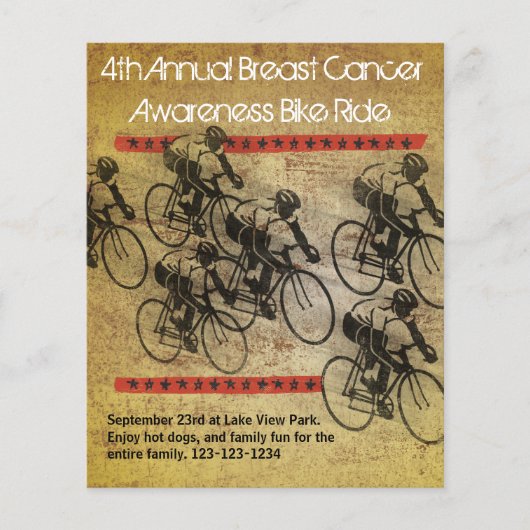 Bike Ride Poster Flyer (Vorne)