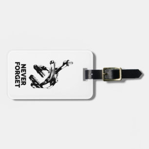 Bike Rim Bremsen Vergessen Sie nie Gepäckanhänger