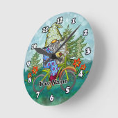 Bike Runde Wanduhr (Winkel)