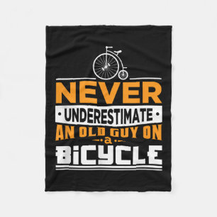 Bike Shirt für Opa-Radfahrer-Preis A Fleecedecke
