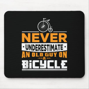 Bike Shirt für Opa-Radfahrer-Preis A Mousepad